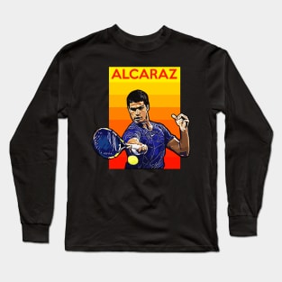 Carlos Alcaraz Tennis Champion Long Sleeve T-Shirt